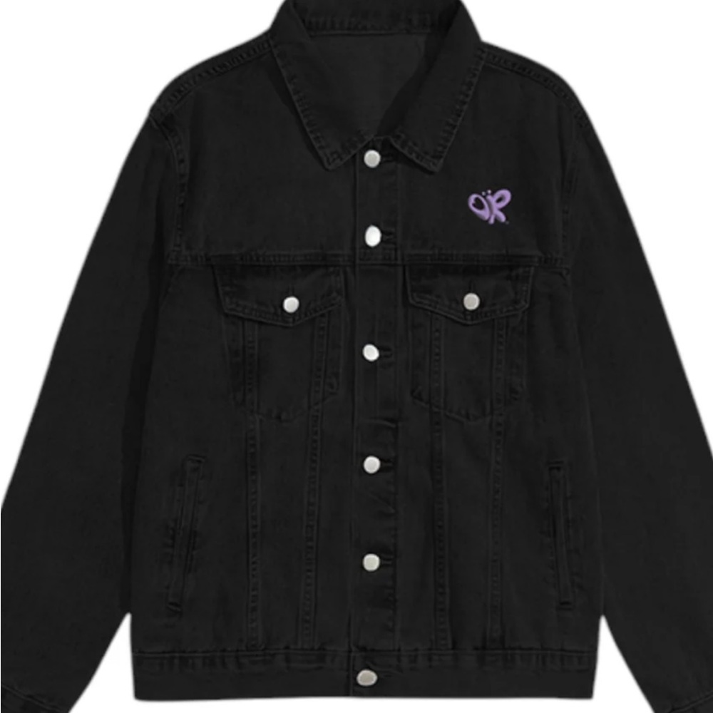 Black Denim Jean Jacket